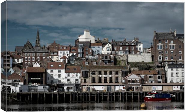 Whitby North Yorkshie Canvas Print by Tom Lloyd