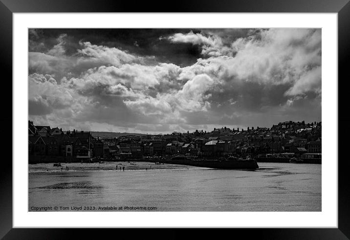 Whitby North Yorkshie Framed Mounted Print by Tom Lloyd