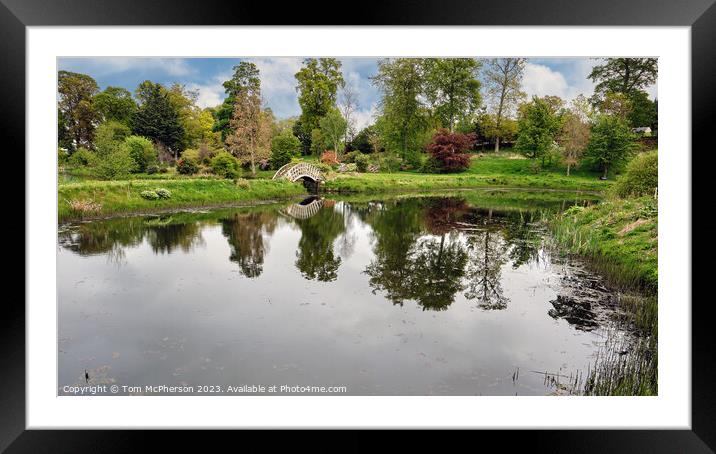 Reflections of Burgie Framed Mounted Print by Tom McPherson