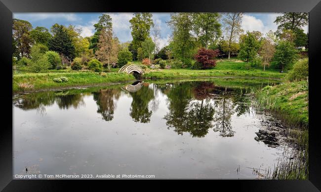 Reflections of Burgie Framed Print by Tom McPherson