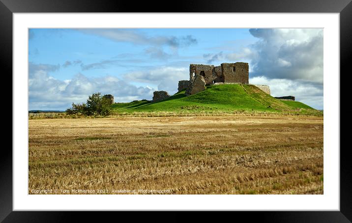 Enchanting Ruins of Duffus Castle Framed Mounted Print by Tom McPherson