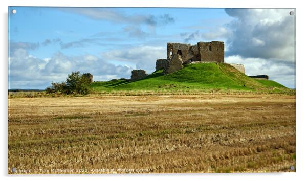 Enchanting Ruins of Duffus Castle Acrylic by Tom McPherson