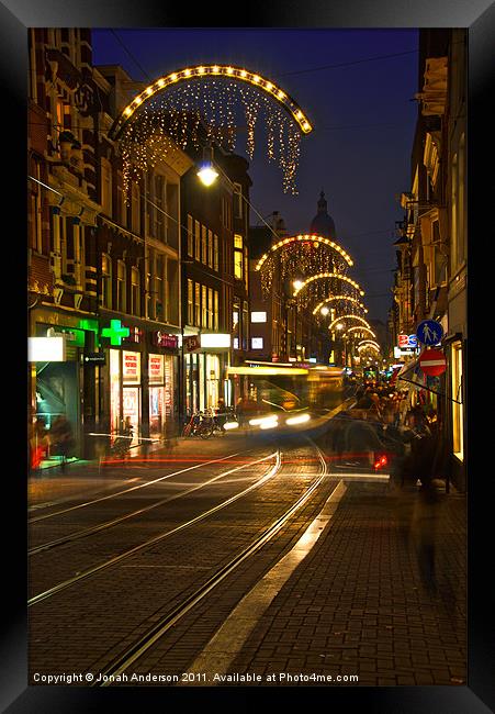 Amsterdam's a blur Framed Print by Jonah Anderson Photography