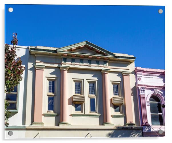 Toowoomba Heritage-Listed Building in Ruthven Street Acrylic by Antonio Ribeiro