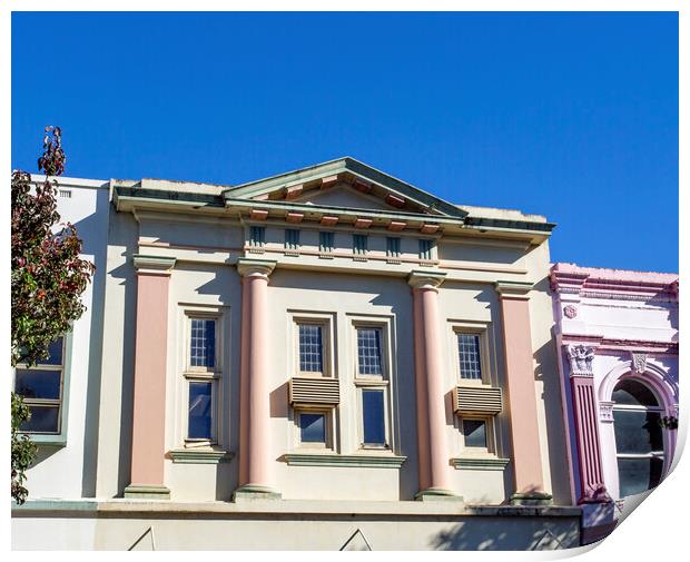 Toowoomba Heritage-Listed Building in Ruthven Street Print by Antonio Ribeiro