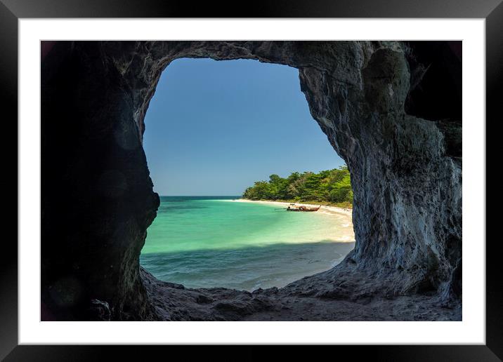 Koh Lao Liang islands, Thailand Framed Mounted Print by peter schickert