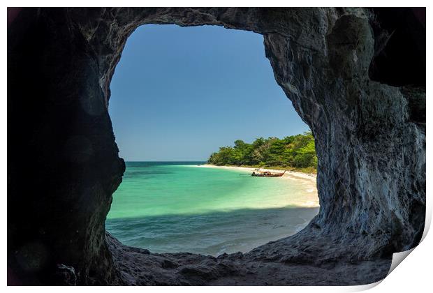 Koh Lao Liang islands, Thailand Print by peter schickert