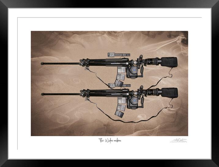 Weaponizing Photography Framed Mounted Print by JC studios LRPS ARPS