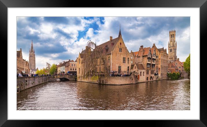 Dream panoramic view - CR2304-8984-GRACOL Framed Mounted Print by Jordi Carrio