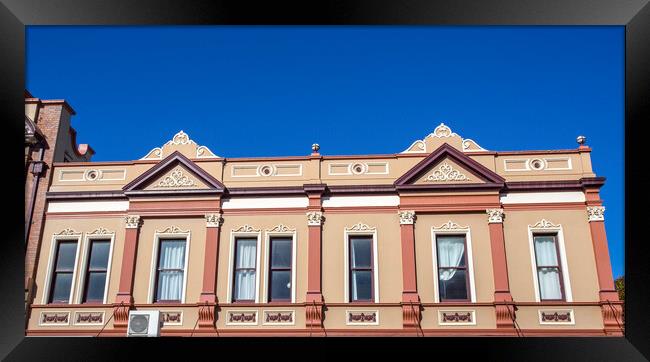 Toowoomba Heritage-Listed Building in Russell Street Framed Print by Antonio Ribeiro