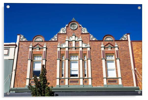 Toowoomba Heritage-Listed Building in Russell Street Acrylic by Antonio Ribeiro
