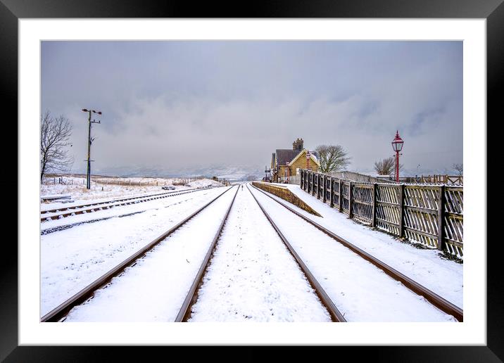 Ribblehead Station Framed Mounted Print by Steve Smith