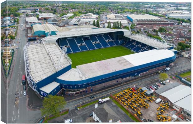 The Hawthorns West Bromwich Albion Canvas Print by Apollo Aerial Photography
