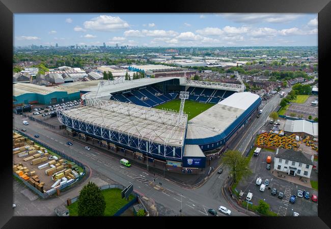 The Hawthorns West Bromwich Albion Framed Print by Apollo Aerial Photography