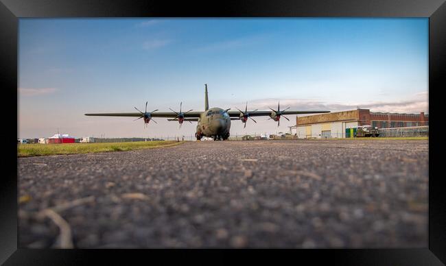 Lockheed Martin C-130J Hercules Framed Print by J Biggadike