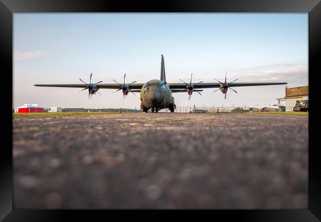 Lockheed Martin C-130J Hercules Framed Print by J Biggadike