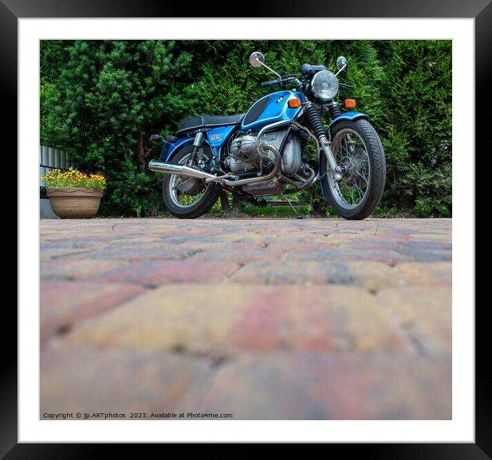 Trans bicycle Framed Mounted Print by jp.ARTphotos 