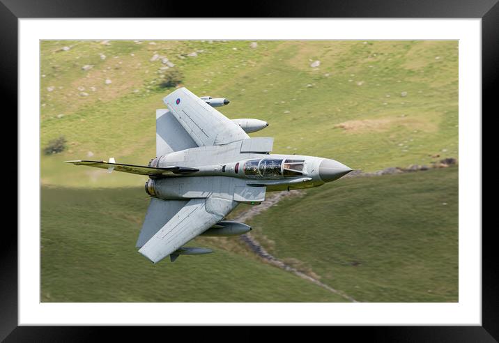 RAF Tornado GR4 of 41 SQN 'Gp Capt Finlay Special Framed Mounted Print by Rory Trappe