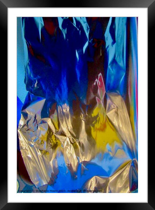 Abstract 664 Framed Mounted Print by Stephanie Moore