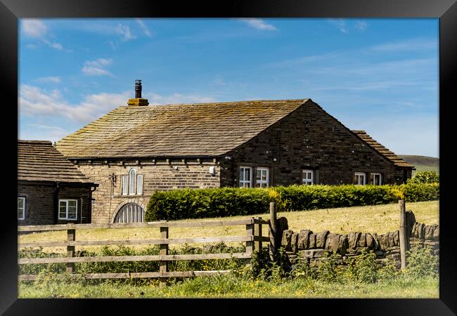 Scenes of Yorkshire - Farmhouse Framed Print by Glen Allen
