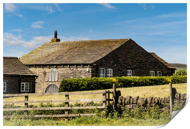 Scenes of Yorkshire - Farmhouse Print by Glen Allen