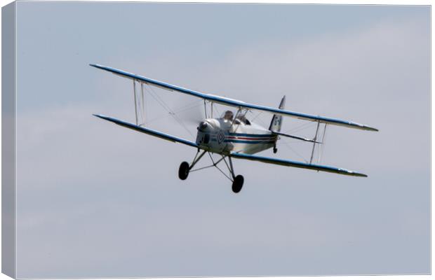 The Stampe et Vertongen G AYIJ Bi Plane Canvas Print by J Biggadike