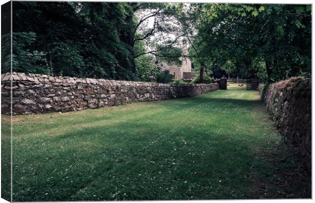 The Enchanting Entrance of St Peter Kirk Duffus Canvas Print by Tom McPherson