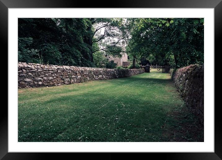 The Enchanting Entrance of St Peter Kirk Duffus Framed Mounted Print by Tom McPherson