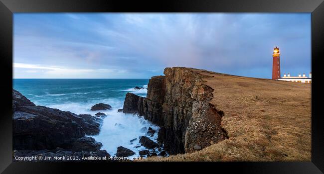 Beacon of the North Framed Print by Jim Monk