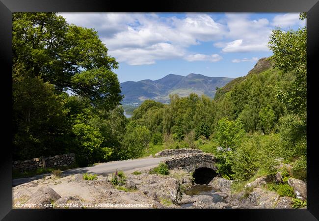 Ashness Bridge  Framed Print by Andy Critchfield