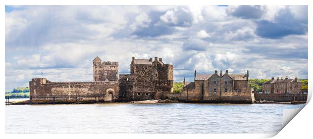 Blackness castle where Outlanders was filmed in Sc Print by Holly Burgess