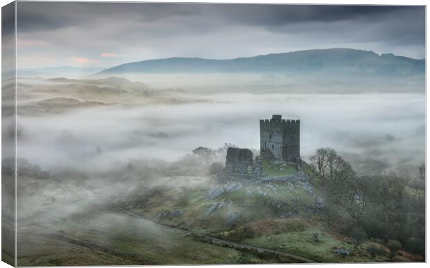 Castell Dolwyddelan Canvas Print by Rory Trappe