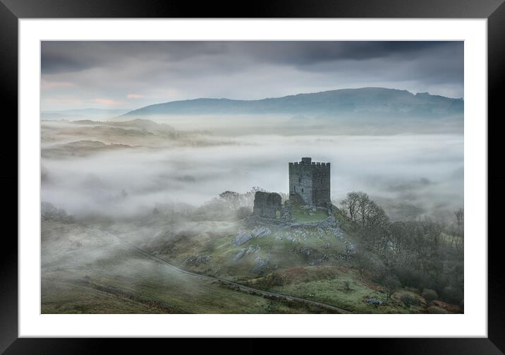 Castell Dolwyddelan Framed Mounted Print by Rory Trappe