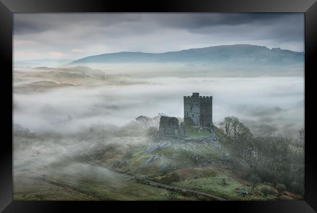 Castell Dolwyddelan Framed Print by Rory Trappe