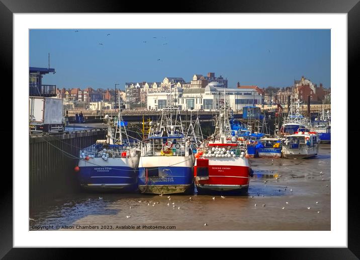 Bridlington  Framed Mounted Print by Alison Chambers