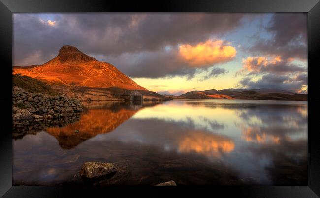 Cregennen lakes Framed Print by Rory Trappe