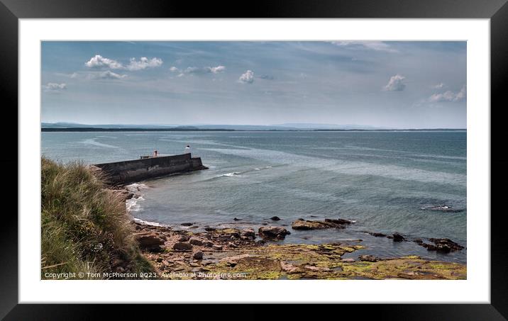 The Breathtaking Broch Pier Framed Mounted Print by Tom McPherson