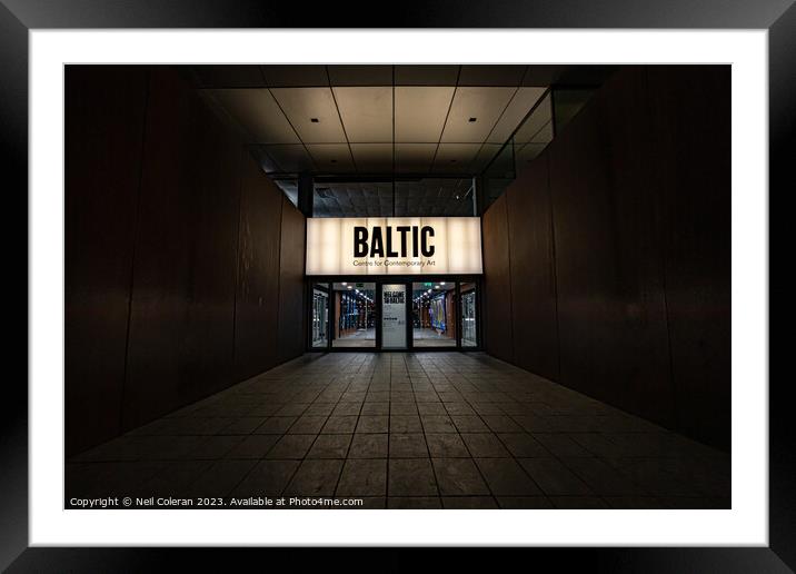 Baltic Framed Mounted Print by Neil Coleran