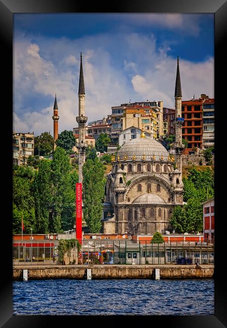 Nusretiye Mosque in Istanbul Framed Print by Artur Bogacki