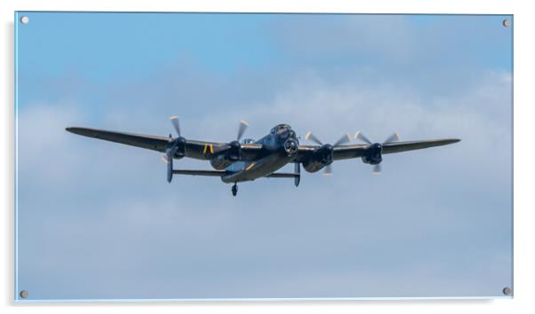 Lancaster Bomber BBMF Acrylic by J Biggadike