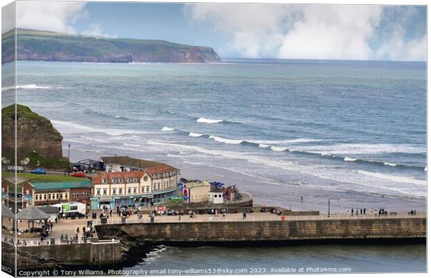 Whitby harbour Canvas Print by Tony Williams. Photography email tony-williams53@sky.com