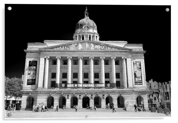 Nottingham Council House Acrylic by Alison Chambers