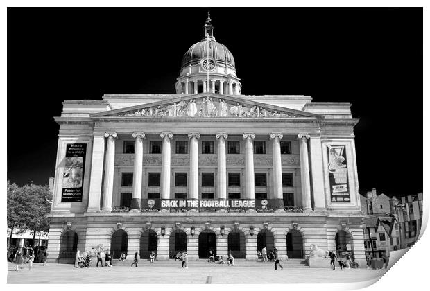 Nottingham Council House Print by Alison Chambers