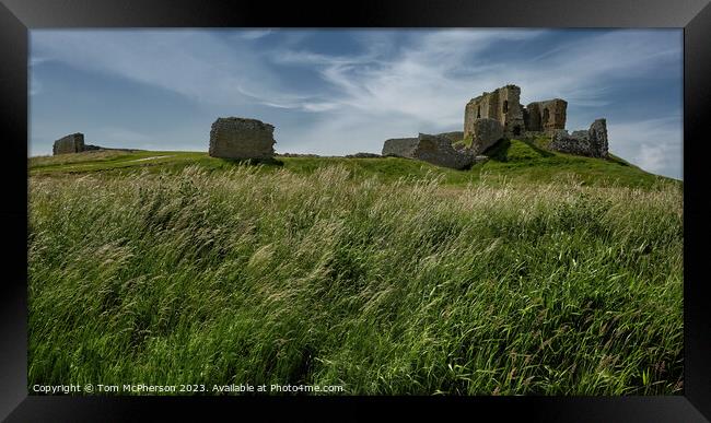 The Enduring Mystery of Duffus Castle Framed Print by Tom McPherson