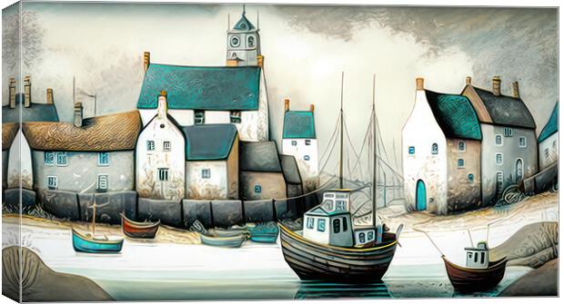 Smuggler's Cove Canvas Print by Brian Tarr