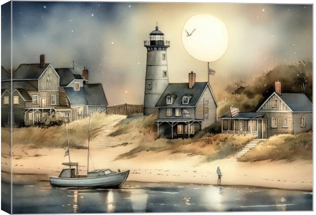 Old Cape Cod Canvas Print by Brian Tarr