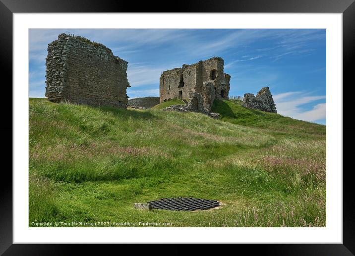 Mystical Ruins of Duffus Castle Framed Mounted Print by Tom McPherson