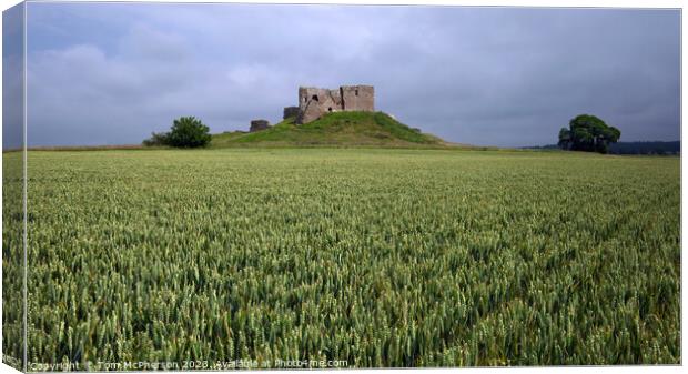 The Timeless Fortification of Duffus Castle Canvas Print by Tom McPherson