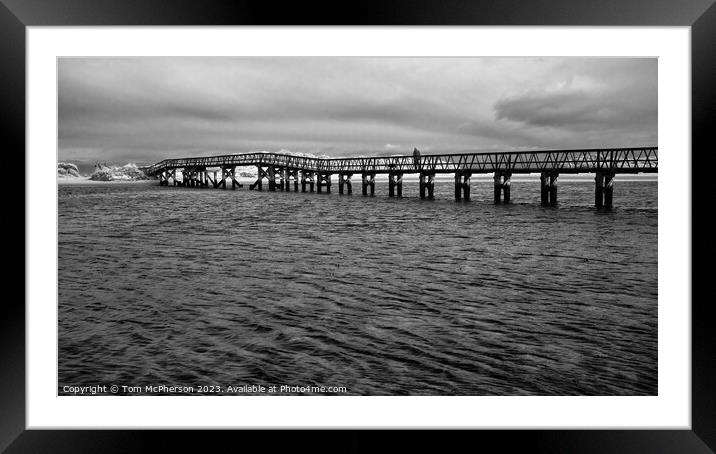 The Mystical Old Bridge at Lossiemouth Framed Mounted Print by Tom McPherson