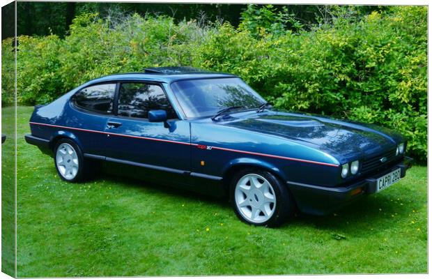 Lovely Ford Capri 280 Canvas Print by Allan Durward Photography